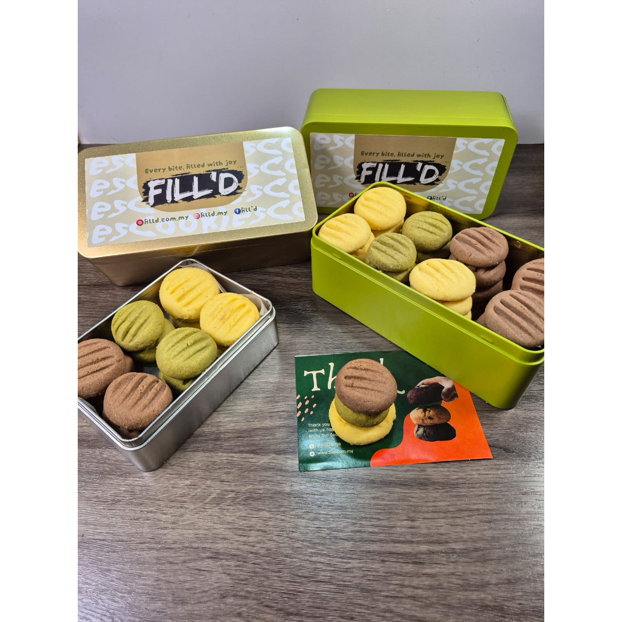 Trio Mix Butter Cookies