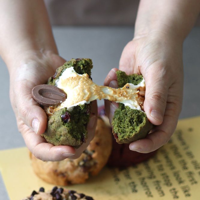 Matcha S'Mores Cookie