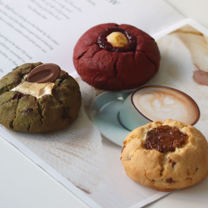 Matcha S'Mores Cookie