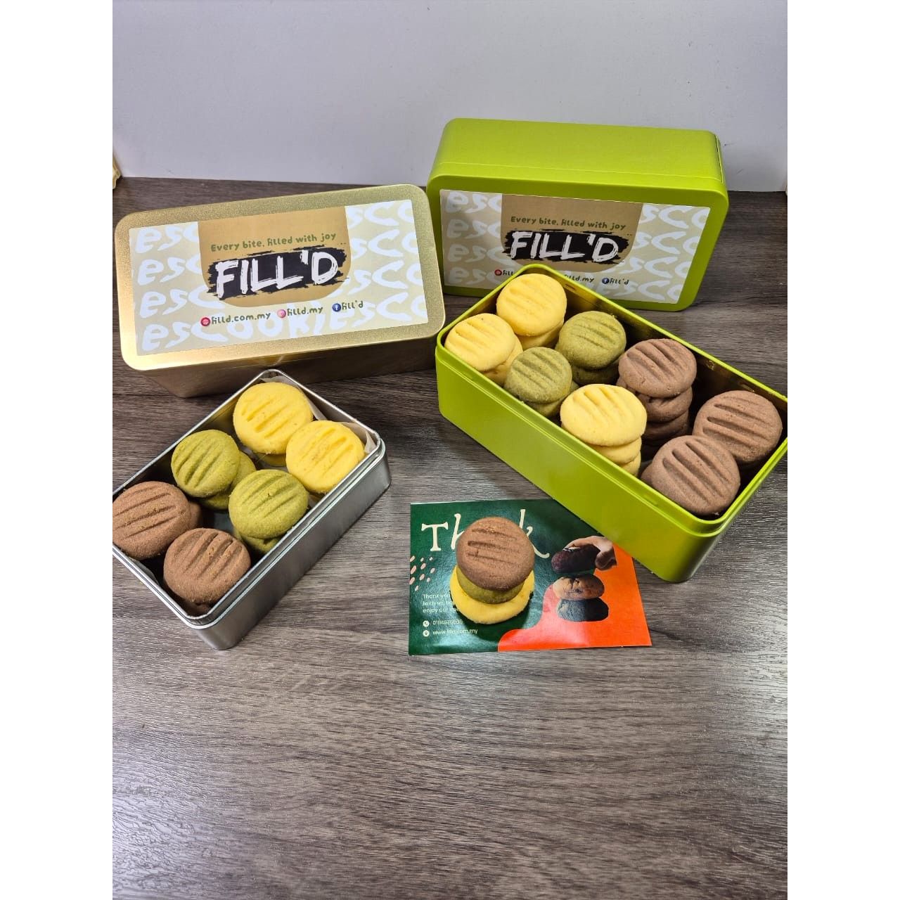 Trio Mix Butter Cookies